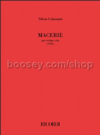 Macerie (Violin)